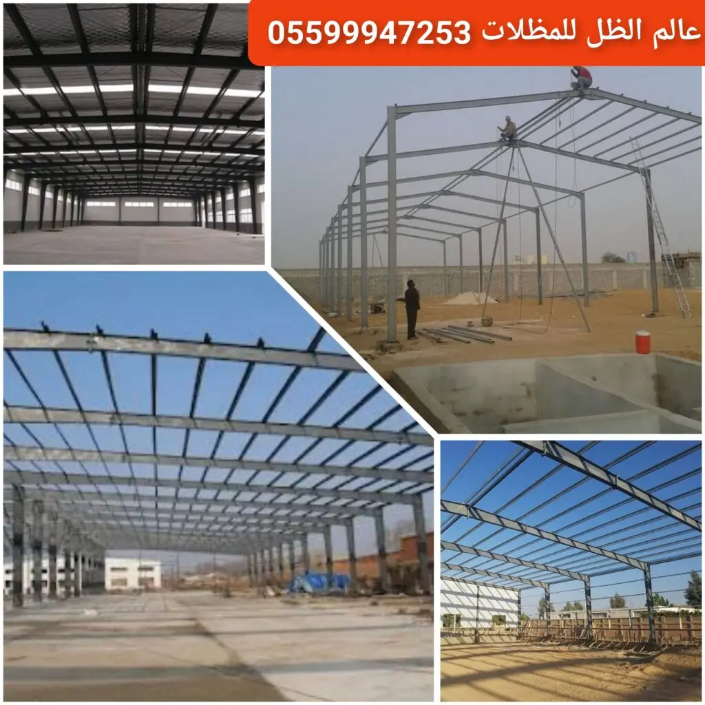 هنجر كبير للمشاريع الصناعية في جدة.